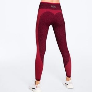 Victoria’s Secret PINK seamless leggings - Red Marl - Size L / Large